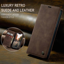Load image into Gallery viewer, Casekis Retro Wallet Case For iPhone 14 Plus