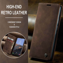 Load image into Gallery viewer, Casekis Retro Wallet Case For Galaxy S23 5G
