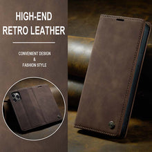 Load image into Gallery viewer, Casekis Retro Wallet Case For iPhone 13 Pro