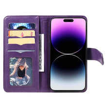Load image into Gallery viewer, Casekis Large Capacity Cardholder Phone Case Purple
