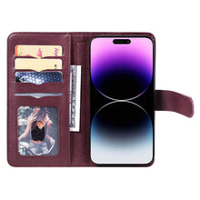 Load image into Gallery viewer, Casekis Large Capacity Cardholder Phone Case Red