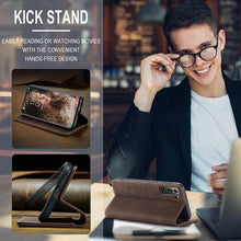Load image into Gallery viewer, Casekis Retro Wallet Case For Galaxy S21 5G