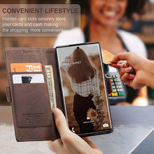 Load image into Gallery viewer, Casekis Retro Wallet Case For Galaxy Note 20 Ultra