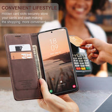 Load image into Gallery viewer, Casekis Retro Wallet Case For Galaxy S21 Ultra 5G