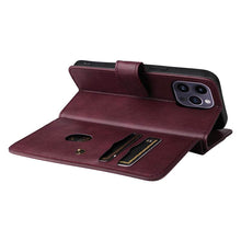 Load image into Gallery viewer, Casekis Large Capacity Cardholder Phone Case Red