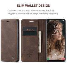 Load image into Gallery viewer, Casekis Retro Wallet Case For Galaxy S21 5G