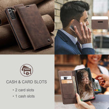 Load image into Gallery viewer, Casekis Retro Wallet Case For Galaxy S21 5G