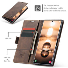 Load image into Gallery viewer, Casekis Retro Wallet Case For Galaxy S22 Ultra 5G