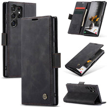 Load image into Gallery viewer, Casekis Retro Wallet Case For Galaxy S25 Ultra 5G