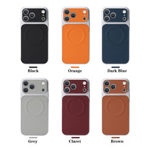 Load image into Gallery viewer, Casekis Magnetic Shockproof Leather Phone Case Claret

