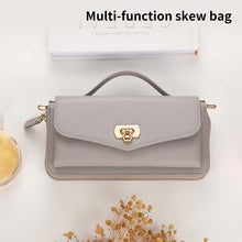 Load image into Gallery viewer, Casekis Multifunction Tote Crossbody Solid Color Phone Bag Gray
