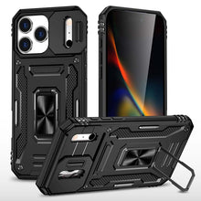 Load image into Gallery viewer, Casekis Sliding Camera Cover Anti-Fall Phone Case Black
