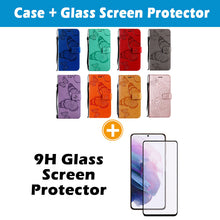 Load image into Gallery viewer, Casekis Embossed Butterfly Wallet Phone Case For Galaxy S20 FE 4G/5G
