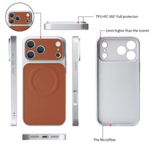 Load image into Gallery viewer, Casekis Magnetic Shockproof Leather Phone Case Brown
