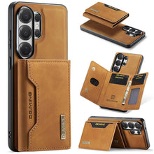 Load image into Gallery viewer, Casekis Magnetic Wallet Detachable Phone Case Brown
