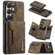 Load image into Gallery viewer, Casekis Magnetic Wallet Detachable Phone Case Coffee
