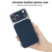 Load image into Gallery viewer, Casekis Magnetic Shockproof Leather Phone Case Dark Blue
