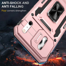 Load image into Gallery viewer, Casekis Sliding Camera Cover Anti-Fall Phone Case Rose Gold

