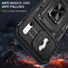 Load image into Gallery viewer, Casekis Sliding Camera Cover Anti-Fall Phone Case Black
