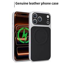 Load image into Gallery viewer, Casekis Magnetic Shockproof Leather Phone Case Black

