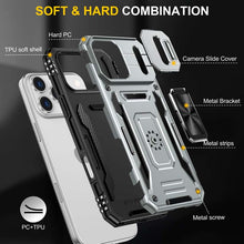 Load image into Gallery viewer, Casekis Sliding Camera Cover Anti-Fall Phone Case Gray
