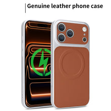 Load image into Gallery viewer, Casekis Magnetic Shockproof Leather Phone Case Brown
