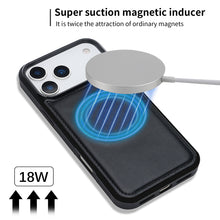 Load image into Gallery viewer, CASEKIS 2-in-1 Magnetic Detachable Wallet Case with RFID Blocking, 16 Card Slots &amp; Zipper Pocket Black
