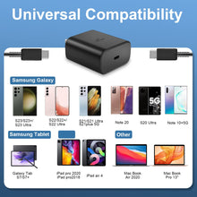 Load image into Gallery viewer, Casekis 45W Samsung Super Fast Charger with 6.6ft Type-C Cable
