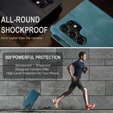 Load image into Gallery viewer, Casekis Retro Wallet Case For Galaxy S23 Ultra 5G
