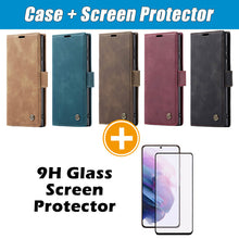 Load image into Gallery viewer, Casekis Retro Wallet Case For Galaxy S25 Ultra 5G
