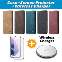 Load image into Gallery viewer, Casekis Retro Wallet Case For Galaxy S25 Plus 5G
