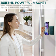 Load image into Gallery viewer, Casekis Magnetic Wallet Detachable Phone Case Green

