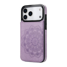Load image into Gallery viewer, Casekis Mandala Embossed Phone Case Purple
