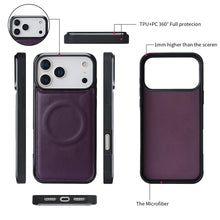 Load image into Gallery viewer, CASEKIS 2-in-1 Magnetic Detachable Wallet Case with RFID Blocking, 16 Card Slots &amp; Zipper Pocket Purple

