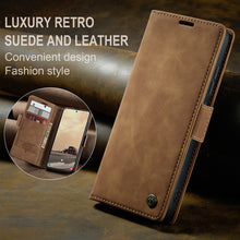 Load image into Gallery viewer, Casekis Retro Wallet Case Brown
