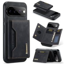 Load image into Gallery viewer, Casekis Magnetic Wallet Detachable Phone Case Black
