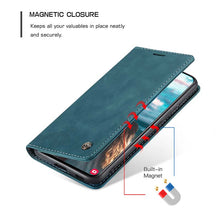 Load image into Gallery viewer, Casekis Retro Wallet Case For Galaxy S21 FE 5G
