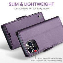 Load image into Gallery viewer, Casekis RFID Cardholder Phone Case Purple
