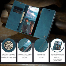 Load image into Gallery viewer, Casekis Retro Wallet Case For Galaxy S21 FE 5G
