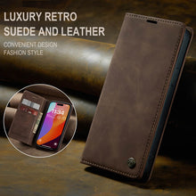 Load image into Gallery viewer, Casekis Retro Wallet Case For iPhone 15 Pro Max
