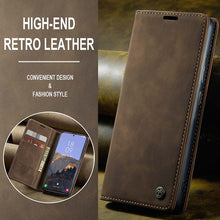 Load image into Gallery viewer, Casekis Retro Wallet Case For Galaxy S23 5G
