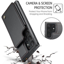 Load image into Gallery viewer, Casekis RFID Cardholder Wallet Phone Case For Galaxy S22 Ultra
