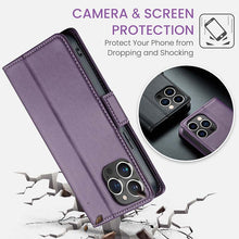 Load image into Gallery viewer, Casekis RFID Cardholder Phone Case Purple

