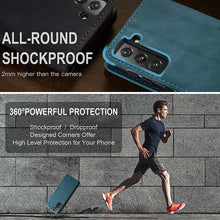 Load image into Gallery viewer, Casekis Retro Wallet Case For Galaxy S21 FE 5G
