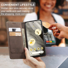 Load image into Gallery viewer, Casekis Retro Wallet Case For Pixel 8 5G

