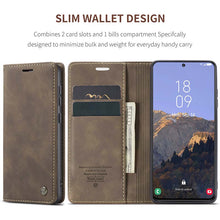 Load image into Gallery viewer, Casekis Retro Wallet Case For Galaxy S23 Plus 5G
