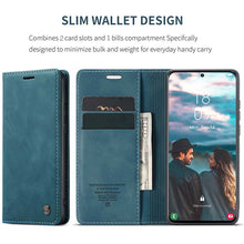 Load image into Gallery viewer, Casekis Retro Wallet Case For Galaxy S21 FE 5G
