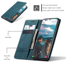 Load image into Gallery viewer, Casekis Retro Wallet Case For Galaxy S21 FE 5G
