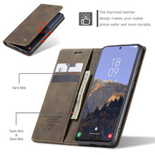 Load image into Gallery viewer, Casekis Retro Wallet Case For Galaxy S23 Plus 5G

