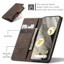 Load image into Gallery viewer, Casekis Retro Wallet Case For Pixel 8 5G
